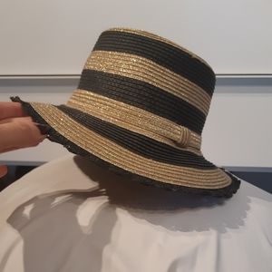 Blk & Gold Hat